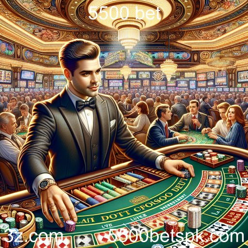 Experiência Imersiva no Cassino Ao Vivo da 5500 Bet